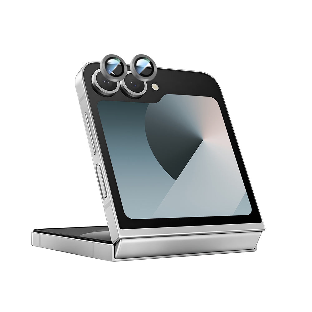 CaseWorld Alloy Serisi Galaxy Z Flip 6 Oleofobik Anti Reflective Kamera Lens Koruyucu CaseWorld Alloy Serisi Galaxy Z Flip 6 Oleofobik Anti Reflective Kamera Lens Koruyucu